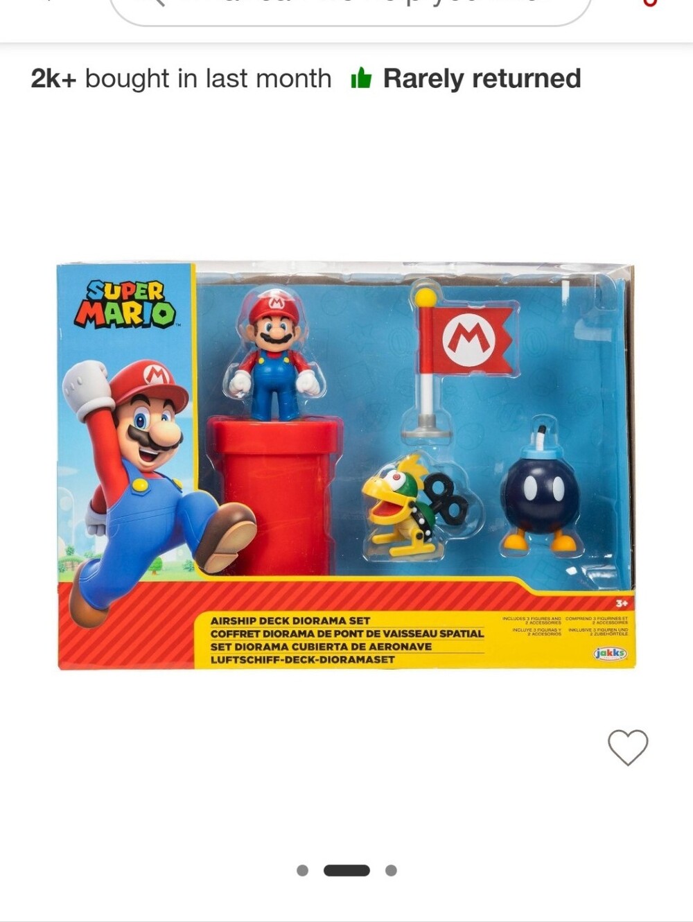 Nintendo Super Mario Figure Playset